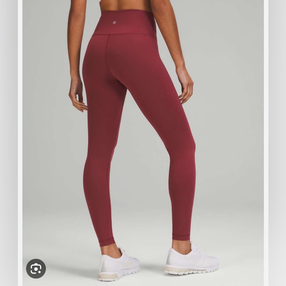 Mulled Wine Lululemon Wunder Train “23 - Picture 1 of 3